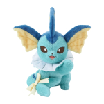 Officiële Pokemon center knuffel eevee collection 2025 - Vaporeon  +/- 21cm 